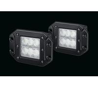 HELLA VALUEFIT 1GA 357 206-021 LED-Worklight - 12/30V - 1000lm - mounting - Four-point attachment - Short-Range Illumination - Cable: 260mm - Plug: DEUTSCH plug - Quantity: 2