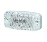 HELLA VALUEFIT 2PG 357 008-031 Position Light - LED - 12/24V - mounting/Screw Connection - Lens Colour: Crystal clear - LED colour: Yellow - Front - Quantity: 1