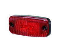 HELLA VALUEFIT 2TM 357 008-021 Tail Light - LED - 12/24V - mounting - Lens Colour: Red - Cable: 480mm - Plug: open cable ends - left/right - Quantity: 1