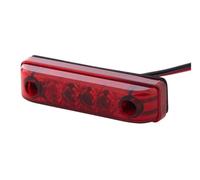 HELLA VALUEFIT 2TM 357 010-111 Tail Light - LED - 24V - mounting - Lens Colour: Red - Cable: 150mm - Plug: Blade Terminal Sleeve - left/right - Quantity: 1