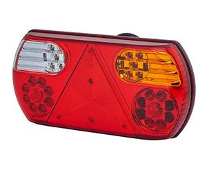 HELLA VALUEFIT 2VP 357 016-021 Rearlight - LED - 12V - mounting/Bolted - Lens Colour: Multi-coloured - Plug: open cable ends - right - Quantity: 1