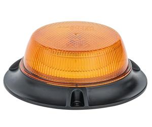 Hella VALUEFIT 2XD 357 980-001 LED-Strobe-type Beacon - Slim - 12/24V - Yellow - Bolted/Magnet Mount - Cable: 3000mm - Plug: open cable ends