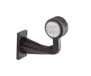 HELLA VALUEFIT 2XS 357 005-031 Marker Light - LED - 12/24V - Bent - left/Lateral Mounting