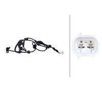 HELLA Wheel Speed Sensor Front Right O/S Driver For Toyota Hilux 6PU 230 048-711