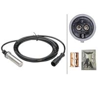 HELLA Wheel Speed Sensor Rear 2 Pins Fits DAF MERCEDES-BENZ 6PU 230 048-321