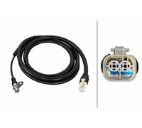 HELLA Wheel Speed Sensor Rear Left N/S Passenger Side Fits MAN 6PU 230 052-511