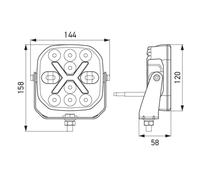 Hella Worklight 1Ga 1GA357400-001