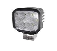 HELLA 1GA 996 188-021 LED-Worklight - Power Beam 1000 - 12/24V - 850lm - mounting/Bolted - Swivelling Mounting Bracket - Short distance lighting - Plug: DEUTSCH plug