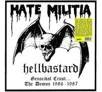 Hellbastard - Hate Militia - Genocidal Crust... The Demos 1986-1987 (Colour Vinyl) [VINYL]