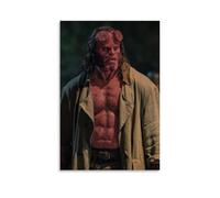 Hellboy The Crooked Man Poster Canvas Wall Art Aesthetic Print Poster Modern Art for Living Rooms 16x24inch(40x60cm) Unframe-style