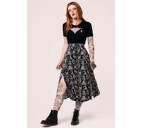 Hellbunny - Anatomy - Skirt - black - XL - 100% Viscose,Viscose XL