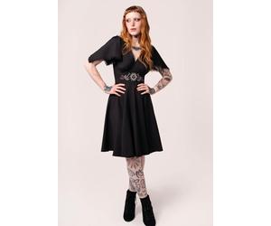 Hellbunny - Danica - Dress - black - XS - 95% Polyester, 5% Elastane XS