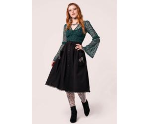 Hellbunny - Danica - Skirt - black - S - 95% Polyester, 5% Elastane S
