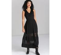 Hellbunny - Mortem Maxi Black - Dress - black - L - 100% Viscose,Viscose L