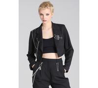 Hellbunny - Rebellion Black - Blazer - black - M - 70% Polyester, 27% Viscose, 3% Elastane,Cotton M