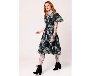 Hellbunny - Serpent Black - Dress - black - L - 100% Polyester L