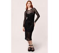 Hellbunny - Snake Charmer - Dress - black - L - 95% Polyester, 5% Elastane,Mesh L
