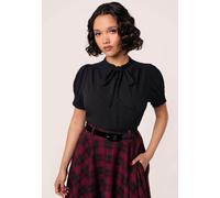 Hellbunny - Turner Black - Blouse - black - L - 100% Polyester L