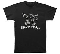 Hellcat Records Men's Logo Black Men T Shirt Black