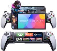 HELLCOOL Bluetooth Mobile Gaming Controller for iOS/Android/Switch2/1,Wireless Phone Game Controller for Xbox/Steam/GeForce Now/MFi Apple Arcade/Roblox,Controller with Hall Effect Joystick/RGB