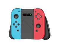 HELLCOOL Charging Grip for Nintendo Switch Joy Con,Super Magnetic Charger Handle for Playing While Charging,Switch Ergonomic Controller Grips with LED Indicator/1.2m Cable