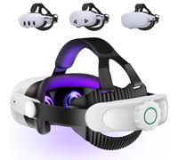 HELLCOOL Head Strap for Meta Quest 3S/3/2,Adjustable Elite Strap Replacement Intended for Quest Head Strap,VR Headset Accessories Extend PlayGame Time Reduce Pressure