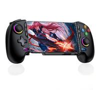 HELLCOOL Mobile Gaming Controller for iPhone & Android,Wireless Phone Game Controller for Xbox/Steam/GeForce Now/MFi Apple Arcade/Roblox with Hall Effect Joystick/RGB