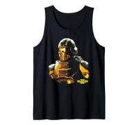 Helldivers 2 Front Back Portrait of Democracy Video Game Tank Top