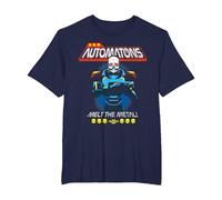 Helldivers 2 Sony PlayStation Video Game Automaton Trooper T-Shirt, Men's Big and Tall, Navy Blue, 5X Tall