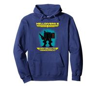 Helldivers 2 Sony Playstation Video Game Say Hello Democracy Pullover Hoodie
