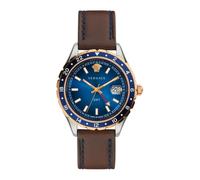 Versace V11080017 Hellenyium GMT Mens Watch 42mm 5ATM