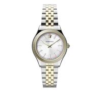 Hellenyium Two-Tone Watch - female - Versace - Watches - Gray - ONE SIZE - Accessories ONE SIZE