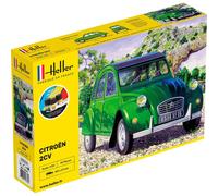 Heller 1:24 Gift Set - Citroen 2 CV