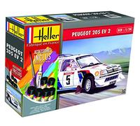 Heller 1:24 Gift Set - Peugeot 205 EV2