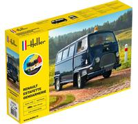 Heller - 1/24 Starter Kit Renault Estafette Gendarmerie NEW