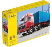 Heller 1: 32 - Volvo F12-20 Globetrotter & Container