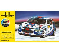 Heller 1/43 Ford Focus WRC'01 Kit With Paints - 56196