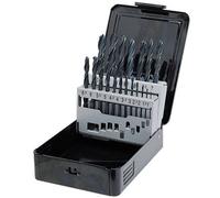 Heller Tools 901 HSS-R Steel Drill Bit Diameter 1-10 mm 19 Pieces Grey