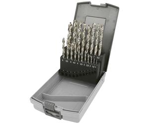 Heller 29384 6 HSS Metal Spiral Drill Bit 19-Piece Cobalt Ground DIN 338 Straight Shank 1 Set