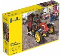 HELLER 30705 MODEL CAR RENAULT TAXI TYPE AG 1/24