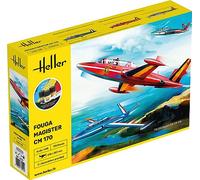 Heller 35510 Starter Kit Fouga Magister cm 170 1/48