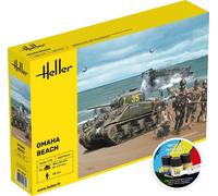 Heller 52332 - 1/72 Starter Kit Omaha Beach - New