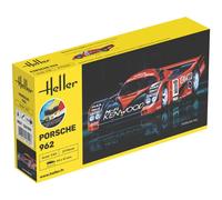 Heller 56109 Porsche 962 Starter Set 1:43 Model Kit