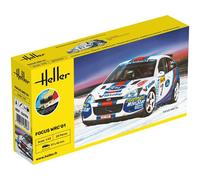Heller Model Car Starter Kit Focus WRC'01 1:43 Multicolor 56196