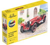 Heller 56715 - 1:24 Starter Kit Alfa Romeo 6C 1750 Zagato - New