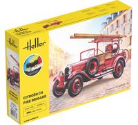 Heller 56733 - 1:24 Starter Kit Citroen C4 Fire Brigade - New