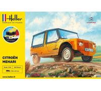 HELLER 56760 MODEL CAR STARTER KIT CITROEN MEHARI 1/24
