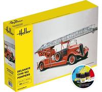Heller 56780 - 1/24 Starter Kit Delahaye Type 103 Firefighters - New