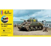 Heller 1:72 Gift Set - M4 Sherman D-Day