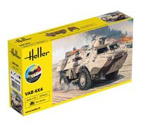 Heller 56898 French VAB 4x4 Starter Kit 1:72 Model Kit